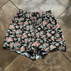 Floral Flowy Shorts